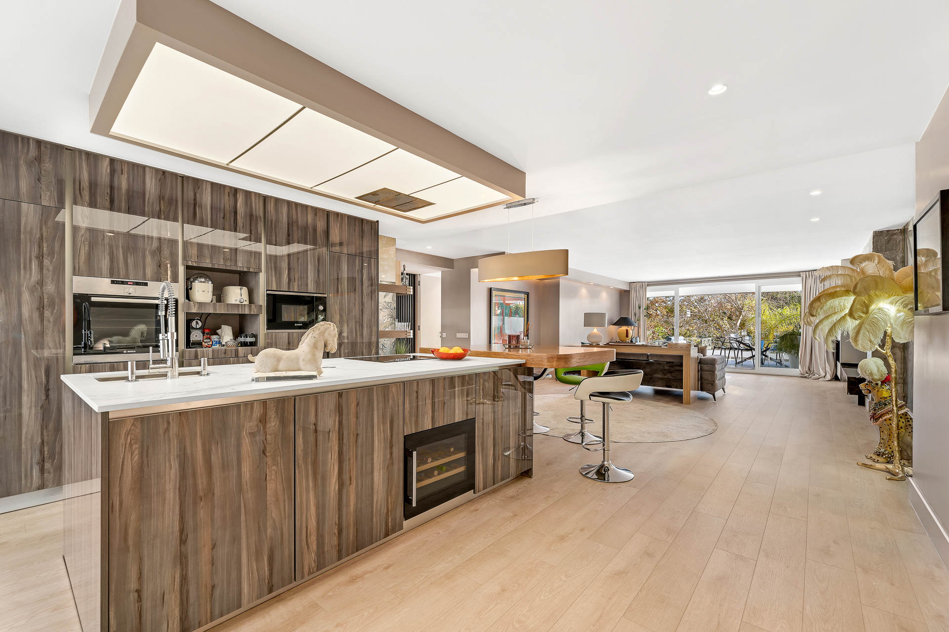 open kitchen